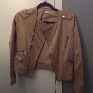 Tan jacket. Size small.